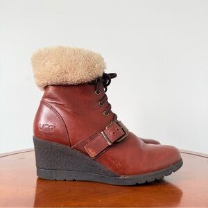 UGG Women’s Janney Wedge Winter Boots | US 6
